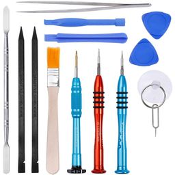 DIY Crafts Design # No 5, Screwdriver Set with Tool, 16Pcs Cell Phone Repair Tool Kit for iPhone Precision Screwdriver Set with Tool (Design # No 5, Screwdriver Set with Tool) image 3