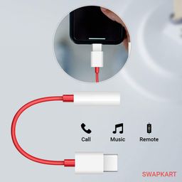 Eightiz Type C to 3.5mm Audio Jack Converter splitter Adapter Headphones Jack Compatible with only OnePlus 6 6T 7 7T 8 8T and all oneplus Devices(Earphone button,Mic Supportable 2023 updated) image 4