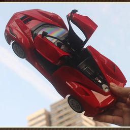 VGRASSP Remote Control Toy Car -Remote Door Opening – Rechargeable - Model Concept Design (Red) image 3