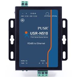 pusr RS485 Serial to Ethernet Converter MQTT TCP to RTU Gateway 1 Port USR-N510 image 1