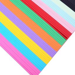 SNOW CRAFTS A4 Size Premium Coloured Sheets For Art & Craft Projects School Colleges. (A4-100) image 3