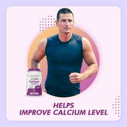 HealthyHey Nutrition Calcium with Magnesium, Vitamin D3 & Vitamin K2- Mk7 - BoneMax - Bone Health Complex -120 Vegetable Capsules image 5