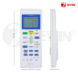 7 seven 7SEVEN® Compatible with Panasonic AC Remote Control Model 157F Suitable for 1 1.5 2 Ton Split or Window Inverter Air Conditioner - Match Each Keys Exactly to Replicate Genuine Remote Function image 3