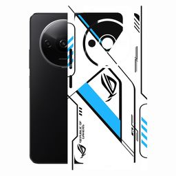 AtOdds Mobile Skin Sticker Wrap | Compatible for REDMI A3X | Scratchproof Matte Finish | Full Coverage for All Sides & Camera Protection (RogBlue) image 1