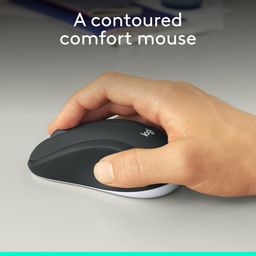 Logitech MK540 Advanced Wireless Keyboard and Mouse Combo for Windows, 2.4 GHz Unifying USB-Receiver, Multimedia Hotkeys, 3-Year Battery Life, for PC, Laptop - Black image 3