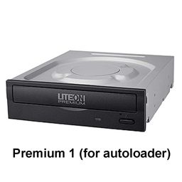 demacia Lite-ON Black Premium 1 for Autoloader SATA 16X Internal CD/DVD/RW DVD DL Dual Layer Optical Disc Drive Burner Recorder (DH-16AFSH-PREMM1) image 2