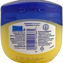 Vaseline Original, Skin Protecting Jelly, 200g, for Soft and Smooth Skin, with Multivitamins & Enhanced Fragrance, for Dull, Dry or Cracked Skin, For Men & Women image 4