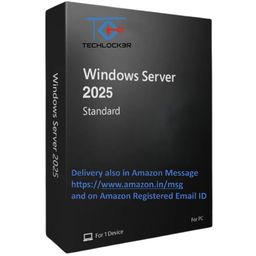 Win Server Standard 2025 Edition Lifetime Retail License Key Only & Updates | 1 User/PC/Server | 32/64 bit | Quick Delivery | image 1