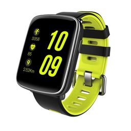 OPTA SB-160 Bluetooth Smartwatch with C All and Phonebook Function HD Large Color Display Health Monitoring Medium (Black and Green) image 1