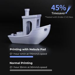 3IDEA CR Nebula Smart Kit, High-Speed Printing Nebula Pad with Nebula 3D Printer Camera 4.3 inch Touch Screen Remote Monitoring Time-Lapse Photography for Ender 3 V3 SE/Ender 3/Ender 3 Pro/Ender 3 V2 image 4