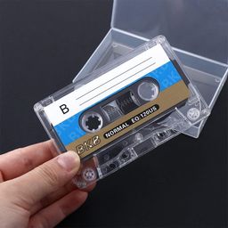 voocme Low Noise Audio Cassettes, Empty Audio Cassettes for Music Cassettes, Low Noise High Performance, 45/90 Minutes, Magnetic Tape, for Lectures, Seminars, Everyday Recordings image 3
