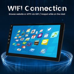 litillbuly Android 12 [2GB+32GB] Car Radio Compatible for Honda Civic 2006-2011, 10 Inch Touch Screen with GPS/FM/WiFi/USB, Support SWC Wireless Carplay Android Auto image 4