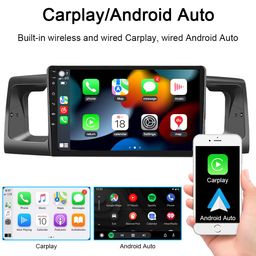 Hac Sa Beach for Toyota Corolla Radio 2006-2013 with Built-in DSP Wireless Carplay Android Auto with Backup Camera 9 INCH IPS Touchscreen GPS Navigation Car Stereo Head Unit image 2