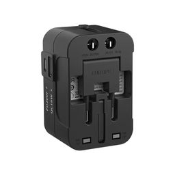 TSIM Newly Launched Type C (USB C) Universal Travel Adapter with Type C, 3 in 1 Universal Adapter Plug, Travel Essentials Accessories with 1 USB, 1 USB-C, Travel Adaptor for Laptop, Mobile, Tablet image 2