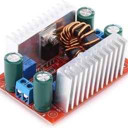 dhruvpro DC-DC 400W 15A Boost Converter Step-up Module Constant Current Power Supply Module Voltage Charger Step Up VoltAmp Boost image 1
