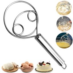 MANTHUMI Atta Kneader Dough Maker with Stainless Steel Food Processor Roti Atta Blender Beater Manual Flour Mixer for Egg, Bread, Cake, Pastry, Pizza DoughPPK24X9 image 1