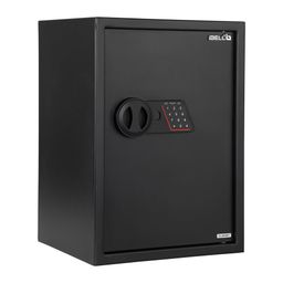 iBELL SL-50B Digital Electronic Safe Locker for Personal and Office Use | 50L Black Locker with White LED Light and Emergency Key Access, 12 Months Warranty image 2