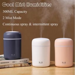 BLOKMELODY Humidifier for Room Moisture Ultrasonic Cool Mist Humidifier & Aroma Diffuser for Home - Quiet, Small, Essential Oil Diffuser for Room Moisture & Air Purification (1-Multicolor) image 2