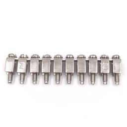 Erayco 10Pcs Fixed Bridge Jumper FBI-10-6 for DIN Rail Terminal Block, Insert-Pull Bridging Matching UK-2.5B UK5N Fixed Bridge Jumpers 10 Pole image 3