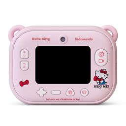 kidamento Hello Kitty Instant Print Kids Digital Camera & Video Camcorder with Selfie Camera by Kidamento, Scavenger Hunt Momento Book, 32GB Memory Card - Model P Hello Kitty image 2