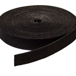 DIY Crafts 10 Meter, 16mm Black Loop & Hook, 16mm Reusable Fastening Roll Hook & Loop Reusable Cable Ties Wraps Straps Adjustable Multi-Purpose Hook and Loop Cord (10 Meter, 16mm Black Loop & Hook) image 5