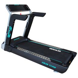 hercules fitness Hercules TA350 4.0 HP / 8.0 HP AC Motor Treadmill with 22 Km/hr Max Speed, 200 kg Max User Weight, 15-Level Auto Incline, Free Installation Assistance image 1