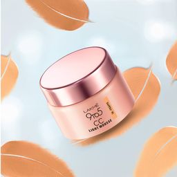 LAKMÉ 9To5 Cc Light Mousse With Vitamin E & A Hint Of Foundation | Matte Finish, Non-Comedogenic, Lightweight Mousse Foundation, 25Gm - Frappe image 4