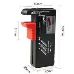 generic JAHAAN Universal Battery Tester Checker Load Test Volt Checker for AA/AAA/C/D / 9-Volt Rectangular and Button Cell Batteries, Battery Powered image 2