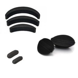 Fok Combo Pack Of 7Pc Hair Accessories, Set Of 2Pc Oval Hair Puff Up Volumizer + Set Of 3Pc Banana Bumpits And Set Of 2Pc Tic Tac Clip Base Hair Puff Maker image 1