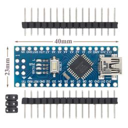 generic Maison Up | Nano Board CH340/ATmega328P: Compact and Versatile Microcontroller Platform with Un-Soldered Headper Pins, Without USB Cable Compatible with ArduinoV3.0…… image 3