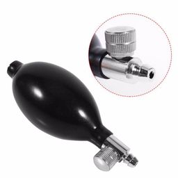 VATS BP Cuff Combo with Bladder, Valve & Bulb for Sphygmomanometer | Universal Replacement for Manual, LCD, & LED BP Monitors - Armlet Combo, Black image 2