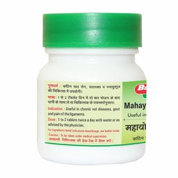 baidyanath asli ayurved Baidyanath Mahayograj Guggulu Tablets - 40 Count image 2