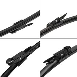 clouds Windshield Flat Wiper Blade for Linea Punto (26x15) image 2
