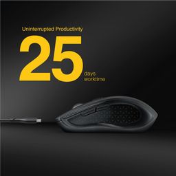 Fingers SwiftCharge Wireless Rechargeable PC Mouse (2.4 GHz Wireless, Advanced Optical Technology, 1600 DPI, Ambidextrous, Plug-n-Play) image 3