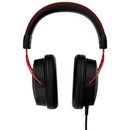 HyperX Cloud Alpha Over Ear Wired Headphones with Mic (Red) image 4