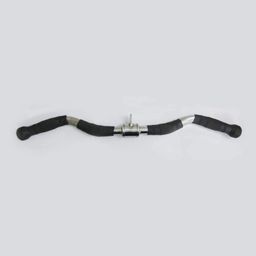 generic Circulate Pro Grip Curl Bar Cable Attachment with Rubber Handgrips image 3