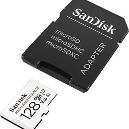 SanDisk 128GB High Endurance Video MicroSDXC Card with Adapter for Dash Cam and Home Monitoring Surveillance Systems - C10, U3, V30, 4K UHD, Micro SD Card - SDSQQNR-128G-GN6IA image 4
