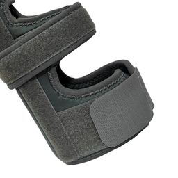 WITSOUL Boxer Finger Splint - Supports Pinky, Ring, Middle Metacarpals and Knuckles - Right or Left Both Hand Adjustable Brace (COLOR GREY) (M) image 3
