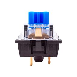 granvela OUTEMU (Gaote) Blue Switches (32 Pack), 3-pin Tactile Clicky 50gf Switches- Cherry MX and Gateron Equivalent - DIY Replaceable for Mechanical Gaming Keyboard - with 1 Switch Puller image 3