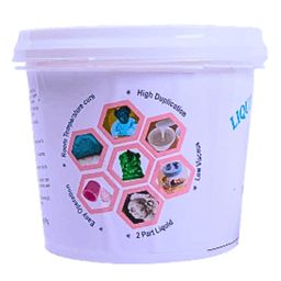 siloczest LSR-210 Fast (Shore 10 Soft Liquid Silicone Rubber) Moulding for Candle Making, DIY Resin, Soap, Crafts & Many More Pattern Making, (Supreme Mould Making Grade) 500g image 2
