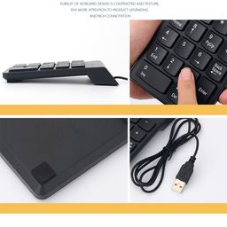 kadaon USB Numeric Keypad - 18 Key Number Keyboard for Laptop, Notebook, PC, Computer image 5