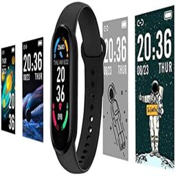 PunnkFunnk PFM6 Smart Band & Fitness Band & Activity Tracker & Heart Rate Sensor & Step Tracking All Android Device & iOS Device - Black image 4