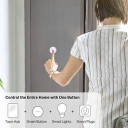 tapo Tp-Link S200B Smart Button, Works With Devices | Smart Home Control | Flexible Placement | Battery Powered | Hub Required image 5