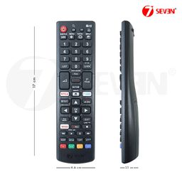 7 seven 7SEVEN® Compatible with Lg Smart Tv Remote Universal Suitable for LED OLED LCD UHD Plasma Android Television & AKB75095303 Replacement of Specified Brand Tv Remote Control image 5
