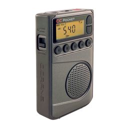 c.crane C Crane CC Pocket AM FM and NOAA Weather Radio with Clock and Sleep Timer AD image 1