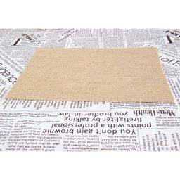 Worison Natural Brown A4 Jute/Burlap Sheets Set of 10Pc for Art and Craft Projects image 4