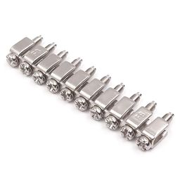 Erayco 10Pcs Fixed Bridge Jumper FBI-10-6 for DIN Rail Terminal Block, Insert-Pull Bridging Matching UK-2.5B UK5N Fixed Bridge Jumpers 10 Pole image 2