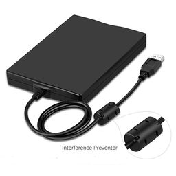 USB External Floppy Disk Drive Portable 3.5 inch Floppy Disk Drive USB Interface Plug and Play Low Noise for PC Laptop Black image 4