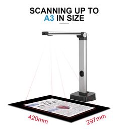 JOYUSING 14MP HD Document Scanner, Capture Size A3, Smart Multi-Language OCR, Convert to PDF/Word/Txt/Excel on Windows and PDF on Mac System image 4
