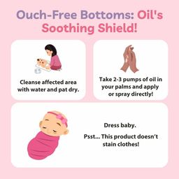 Earthbaby Ayurvedic Nappy Rash Protection Oil, Heals and Prevents diaper rashes, 100% Natural origin (100ml) image 5